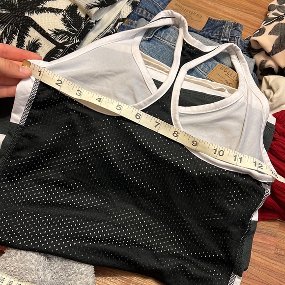 Nike White & Black Racerback Tank Top - Picture 8 of 8